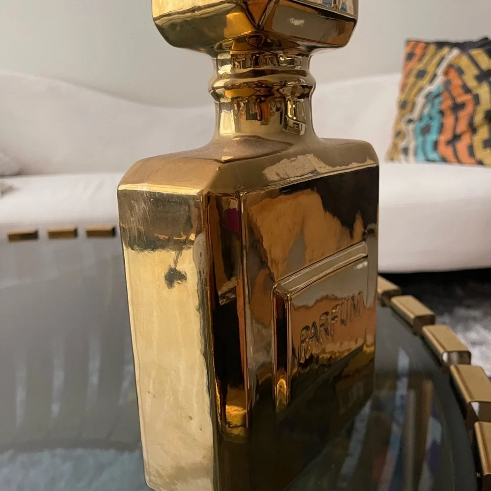 Z Gallerie Gold Home Accent/Coin Saver